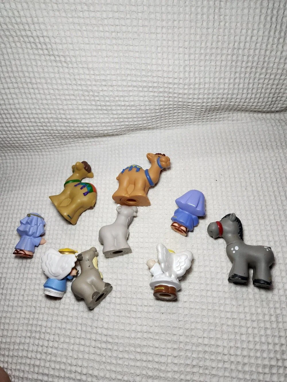 Fisher-Price Little People Nativity Figures Flawed Set Of 9